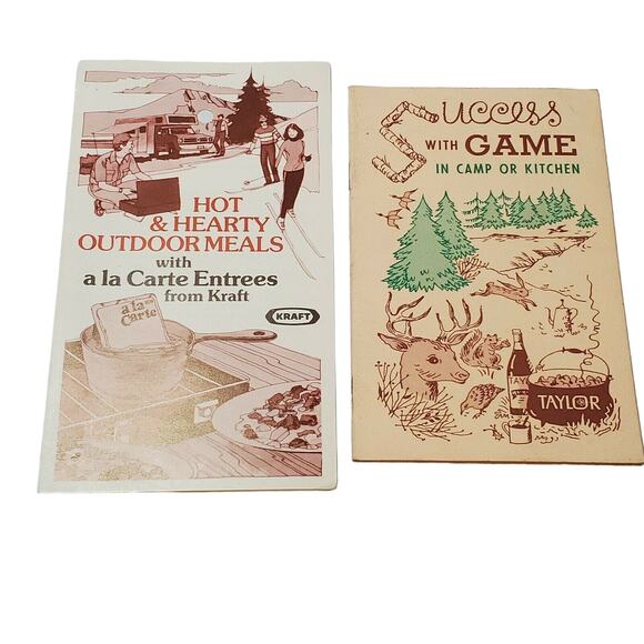 Camp Cook Booklets Kraft Taylor Wine Company Lot Ephemera - Picture 1 of 4